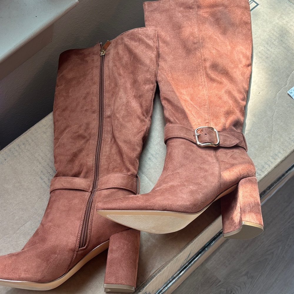 Lulu's Chestnut Heeled Boots